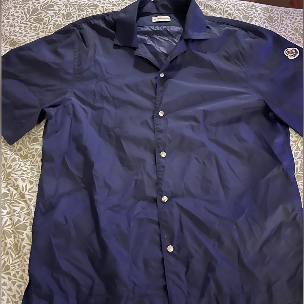 Mens Moncler button down shirt